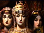 Императрица Феодора. Реконструкция художника Антуана Хелберта, Франция